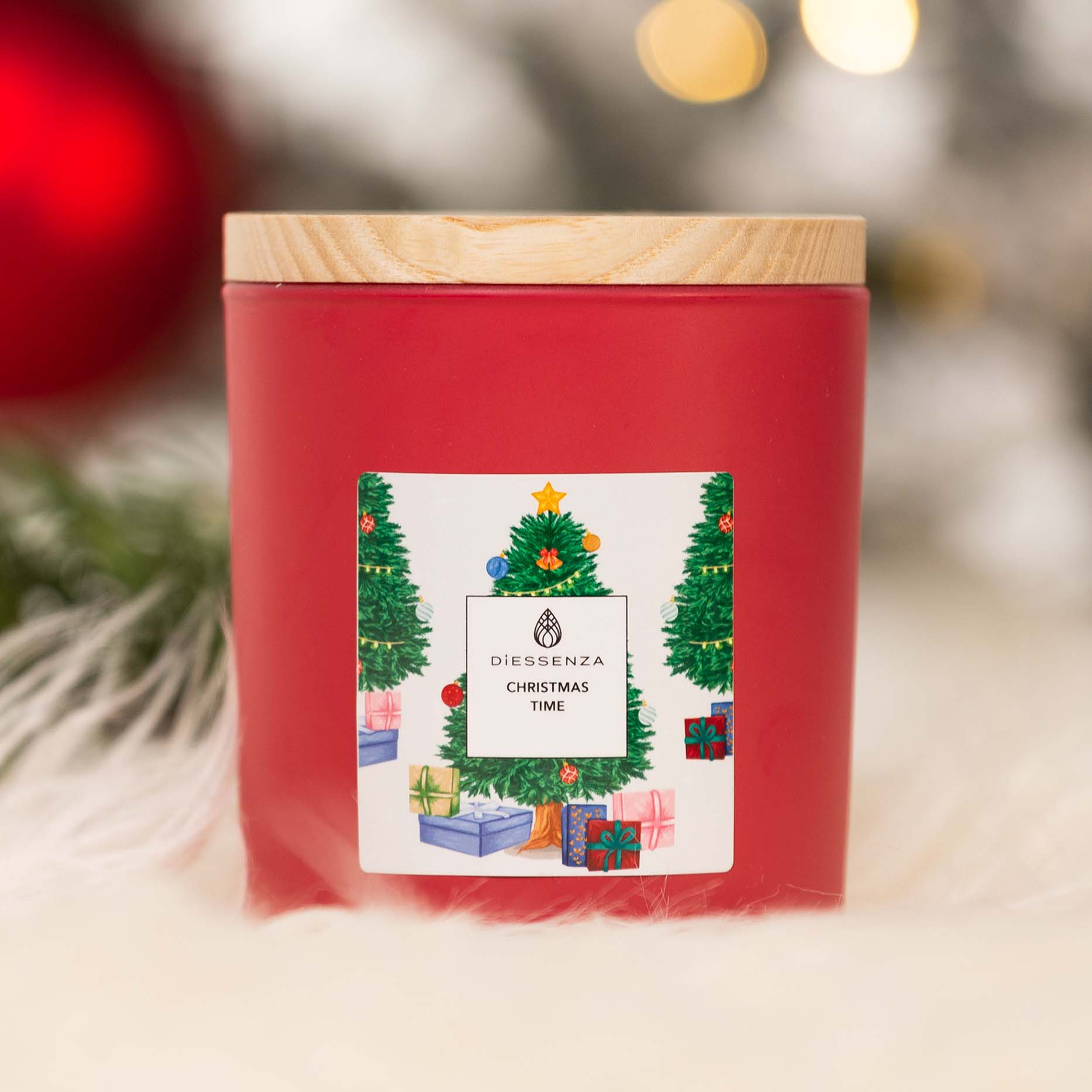 DiEssenza Christmas Time Scented candle in soy wax