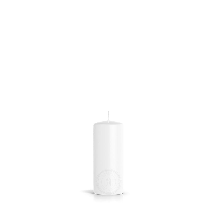 Cylindrical candles Ø50 mm. h 120 mm. Cream.
