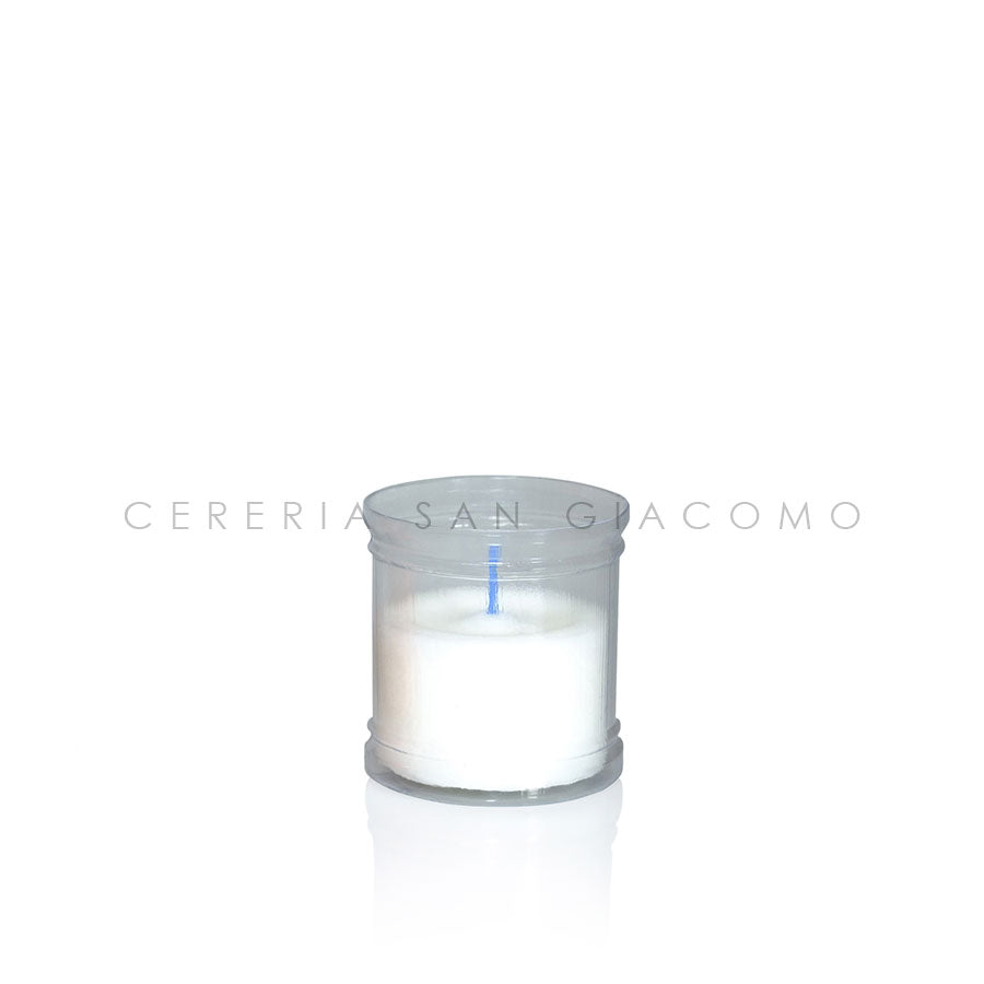 Votive candle Art. 15 Transparent without disc Ø 65 mm. H 70 mm. box of 90 pieces