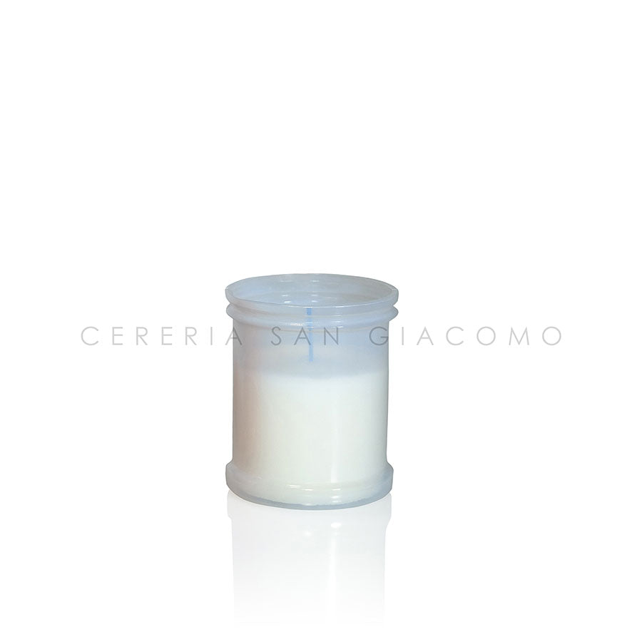 Votive Candle Art. 20 White without disc Ø 65 mm. H 80 mm. box of 60 pieces