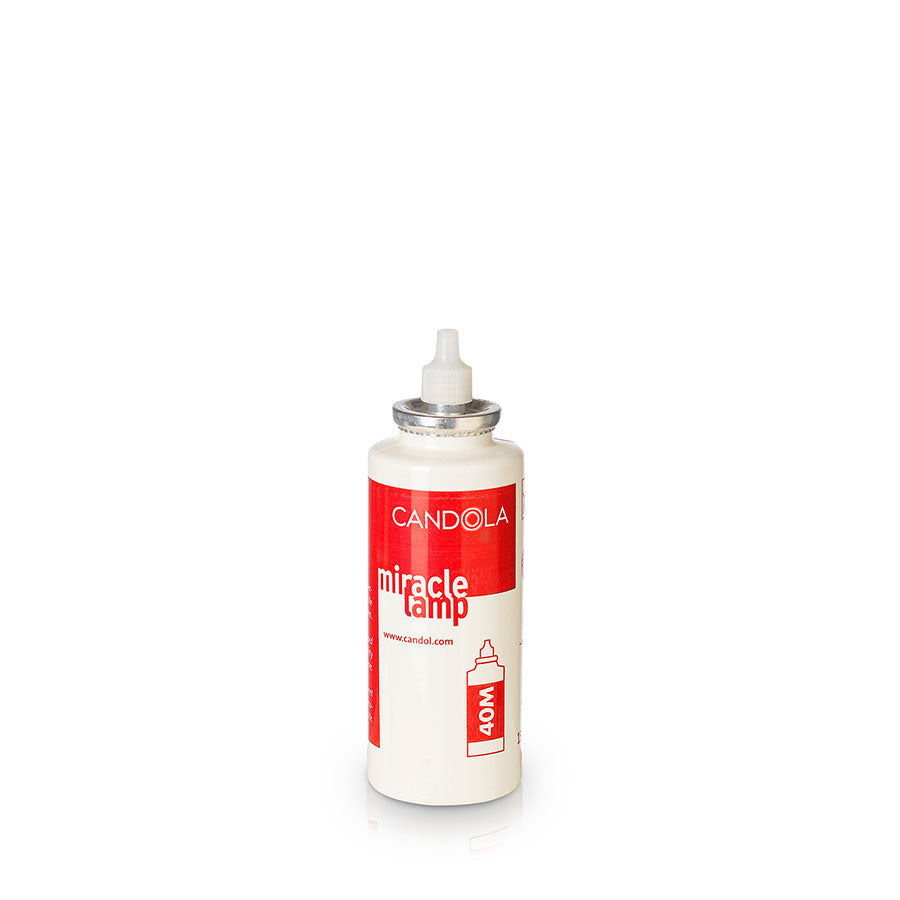 &quot;Midia&quot; Liquid Wax Lamp in golden metal