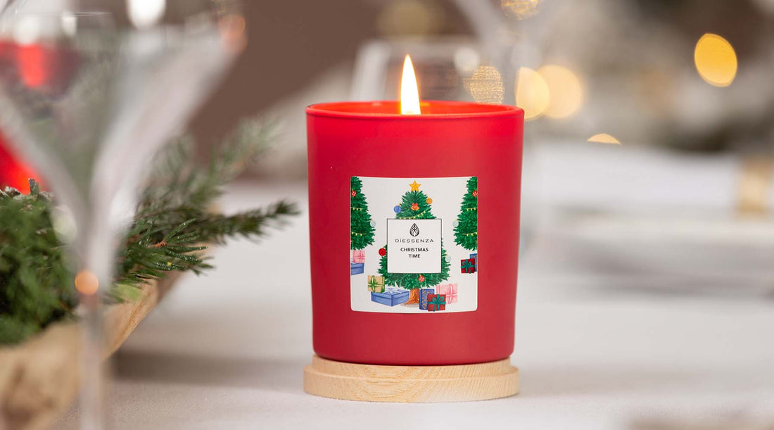 DiEssenza Christmas Time Scented candle in soy wax